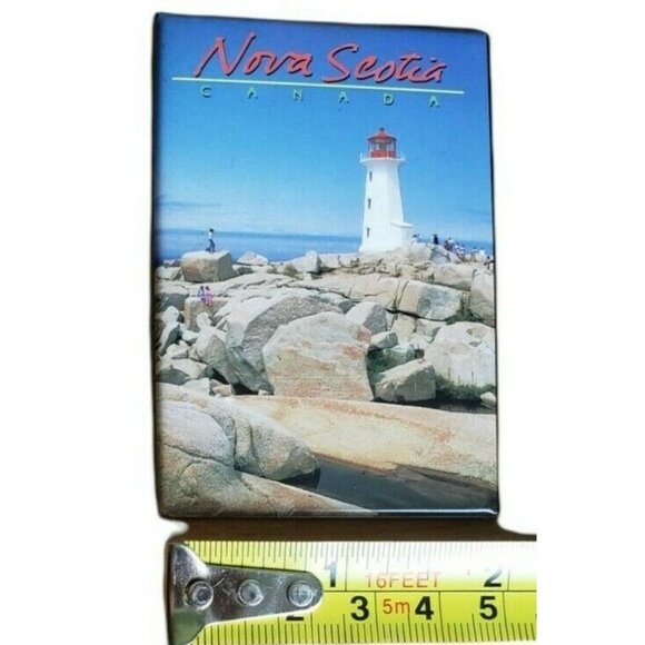 Nova Scotia Canada The Lighthouse Refrigerator Magnet The Postcard Factory - Picture 3 of 7